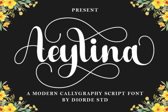 Aeylina: A Timeless Handwritten Typeface for Editorial Design