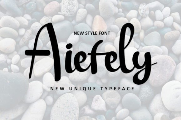 Aiefely: The Elegant Typeface for Polished Small Business Branding