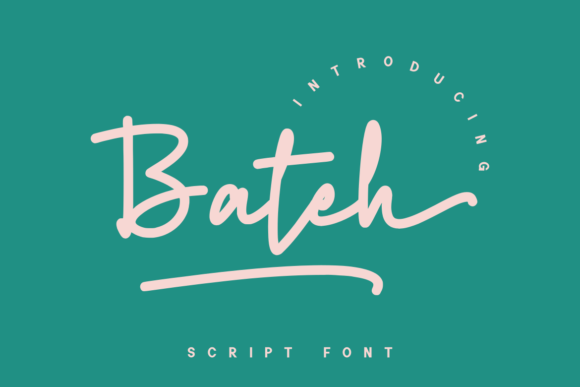 Bateh Typeface Review: Elegant Handwritten Font for Digital Design