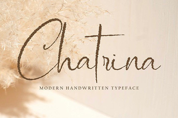 Chatrina: The Elegant Handwritten Font for Crafters and Sellers