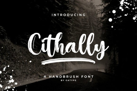 Cithally: The Elegant Script Typeface for Handmade Branding