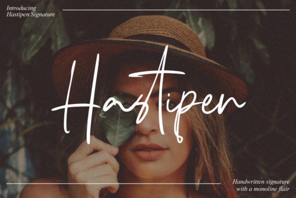 Hastipen: A Timeless Script Typeface for Editorial Design