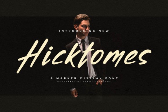 Hicktomes: The Elegant Script Typeface for Premium Branding