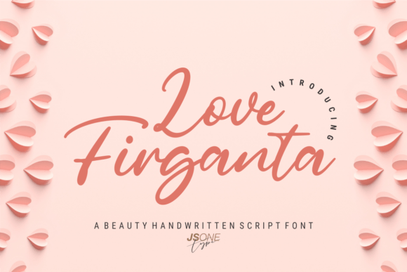 Love Firganta: The Handwritten Typeface That Polishes Small Business Branding