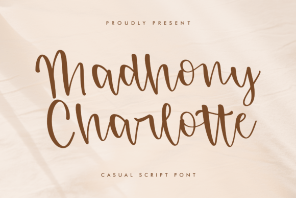 Madhony Charlotte: The Script Typeface for Elegant Editorial Design