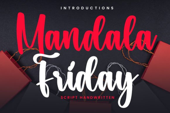 Mandala Friday: The Handwritten Typeface for Editorial Design