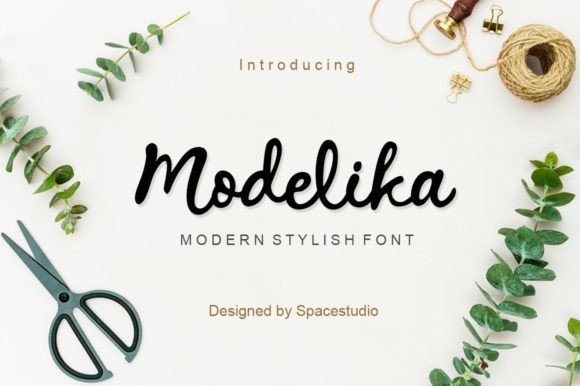 Modelika: The Handwritten Typeface That Elevates Your Craft Brand