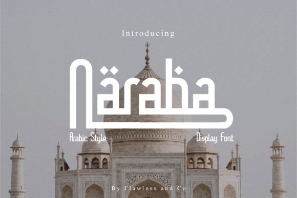Naraba: The Premium Arabic Kufi Typeface for Handmade Crafts