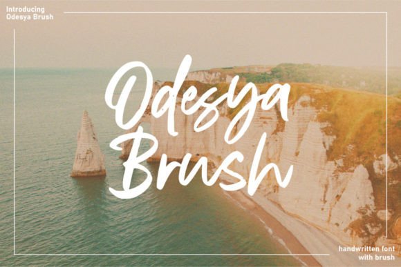 Odesya Brush: A Signature Typeface for Elegant Handmade Brands