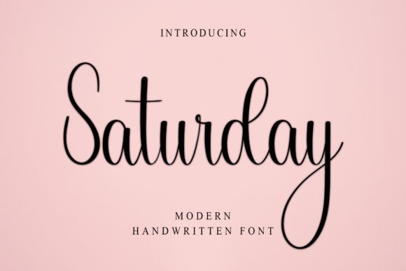 Satuyrday: The Handwritten Typeface Elevating Editorial Design