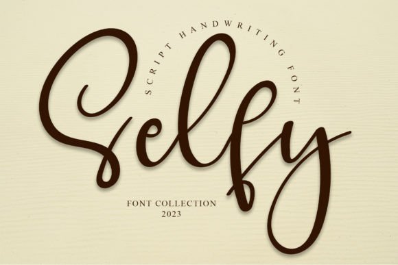 Selfy: A Delicate Script Typeface for Modern Editorial Design