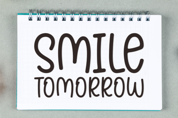 Smile Tomorrow: The Handwritten Typeface That Elevates Small Business Branding