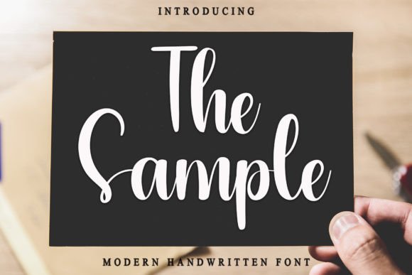 The Sample: A Timeless Handwritten Typeface for Modern Branding
