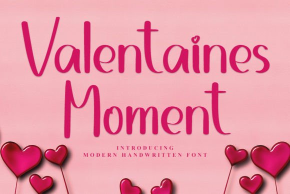 Valentaines Moment: The Perfect Script Font for Handmade Creations