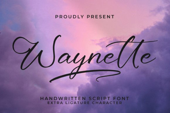 Waynette: The Handwritten Typeface That Elevates Campaign Visuals