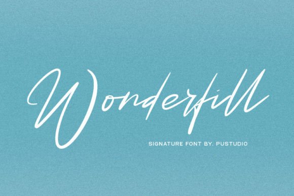 Wonderfill: The Luxury Script Font for Scroll-Stopping Marketing