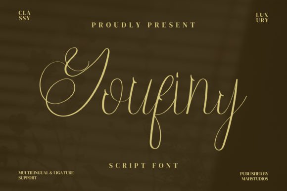 Youfiny: The Handwritten Typeface That Elevates Editorial Design